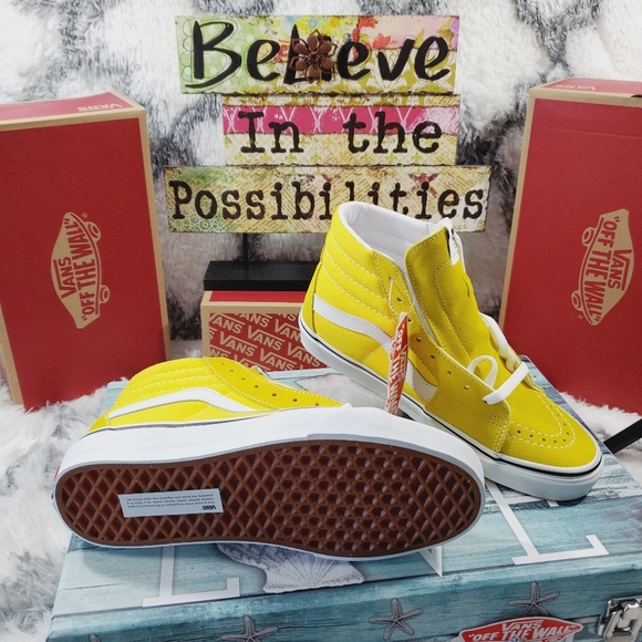 Vans Cyber Yellow Sk8-HI - Picture 5 of 14